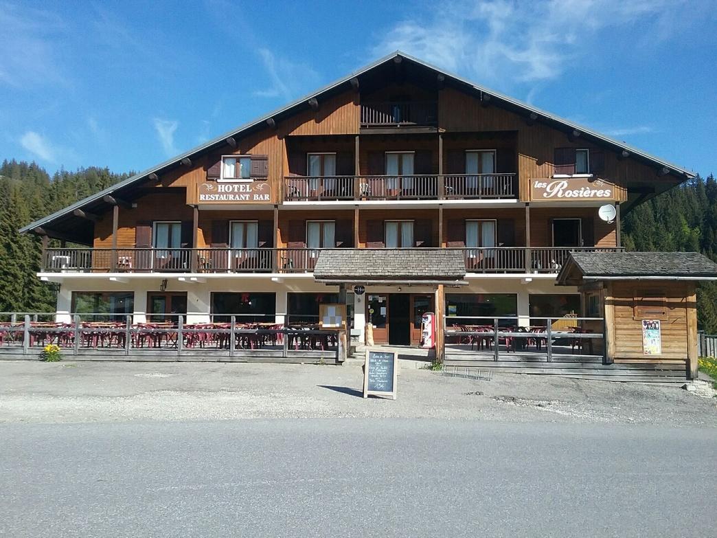 Hotel Restaurant Les Rosieres Manigod Exterior photo